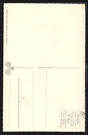 Cartoline postali: Sustenpass, Steingletscher mit Tierberge – Usato da Berlin venduto da bartko-reher 1