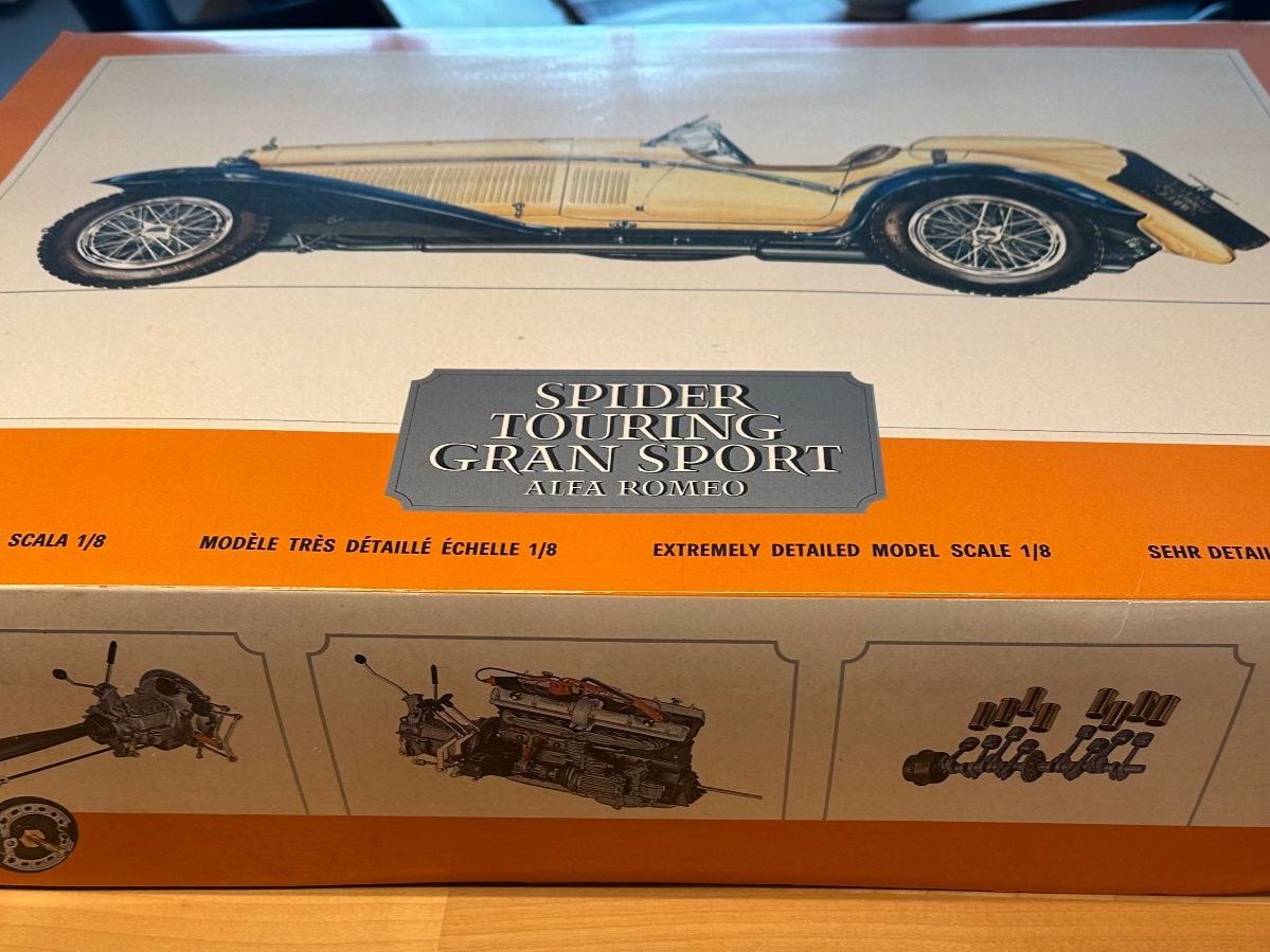 Alfa Romeo Modellini d'auto: Pochermodel Alfa Romeo Spider 1932 – Usato da Maur venduto da michi56