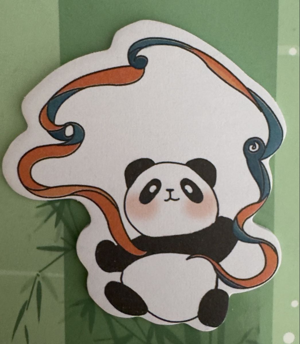 Aufkleber: Cute Panda Sticky Note - NEW! – Neu und originalverpackt aus Sins von sum_lv6d 2