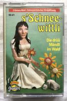 S'Schneewittli & Drü Mändli im Wald - Dialekt - Hörspiel -MC
