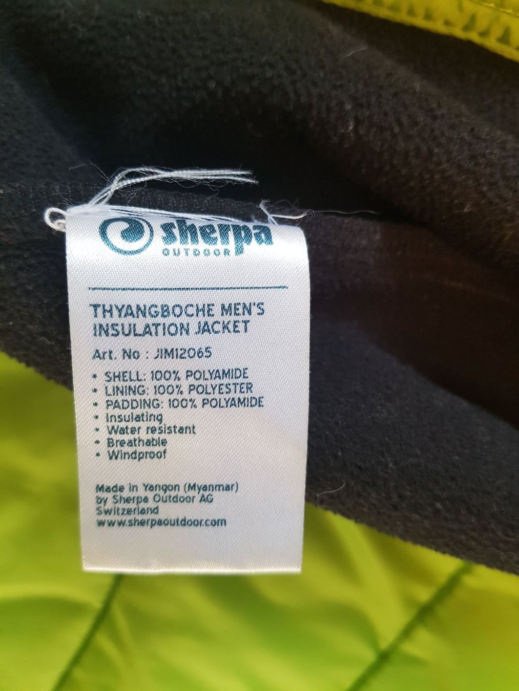 Sherpa Giacche: Veste Sherpa GrM – Usato da Cernier venduto da HANDRES07 6