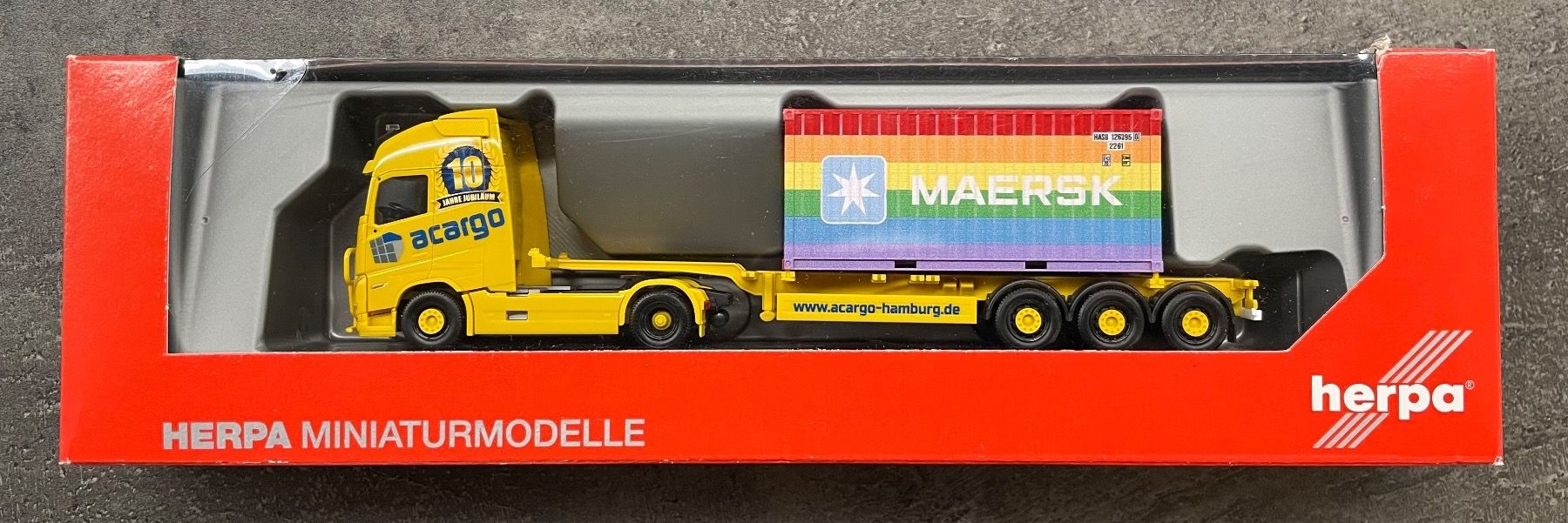 Herpa Kit di modellismo & Modellini statici: Herpa 315364 "acargo" – Nuovo e nell'imballaggio originale da Sursee venduto da Toni-SpielSursee