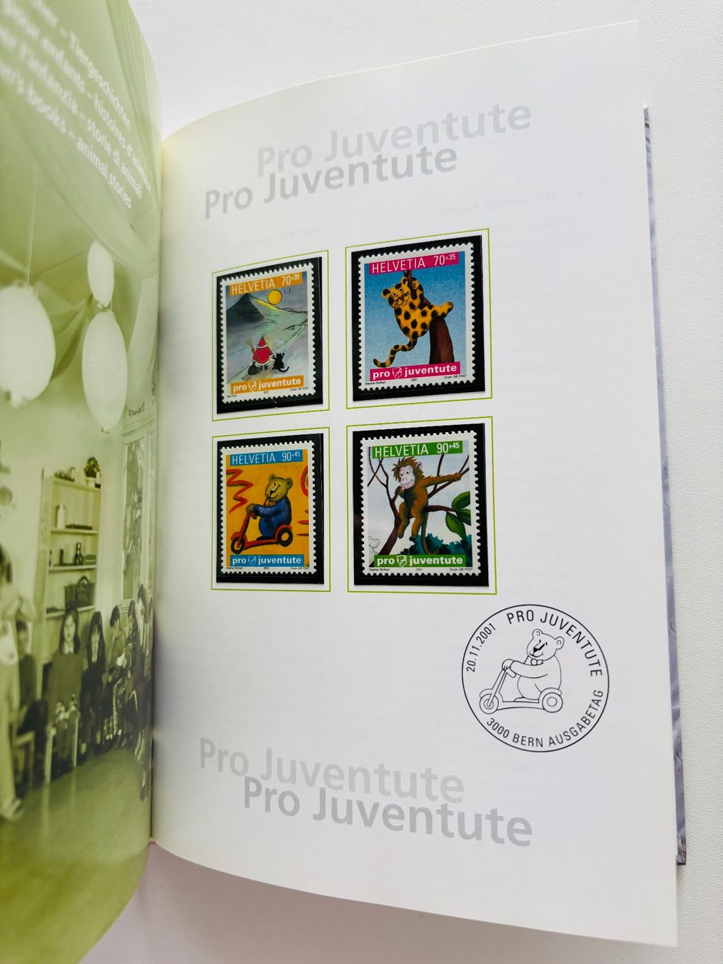 Alle Briefmarken: 2001 Jahrbuch Schweizer Briefmarken postfrisch ** Kat. 120.- – Neu und originalverpackt aus Müswangen von buyin 1