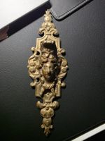 antikes Teil einer Wandleuchter Halterung Lampe Metall