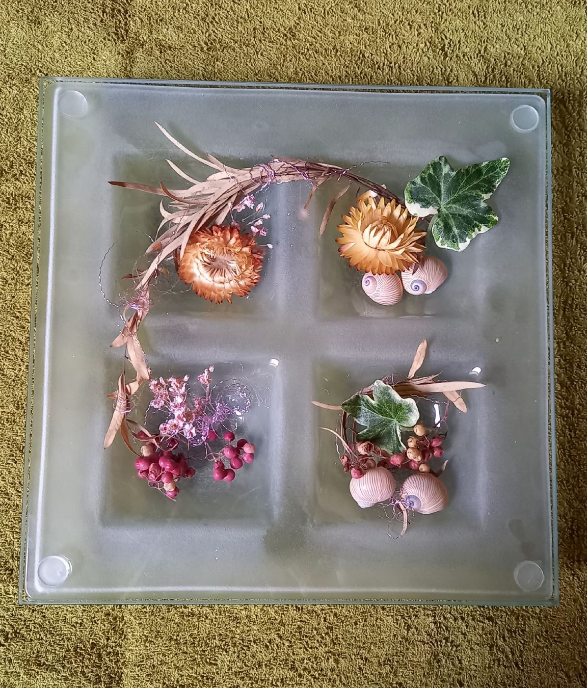 Untersetzer: Pfannen-Untersetzer aus Glas – Gebraucht aus Marbach LU von Ilrebo 1