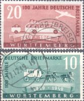 Französische Zone in Deutschland 100 Jahre Briefmarken Serie