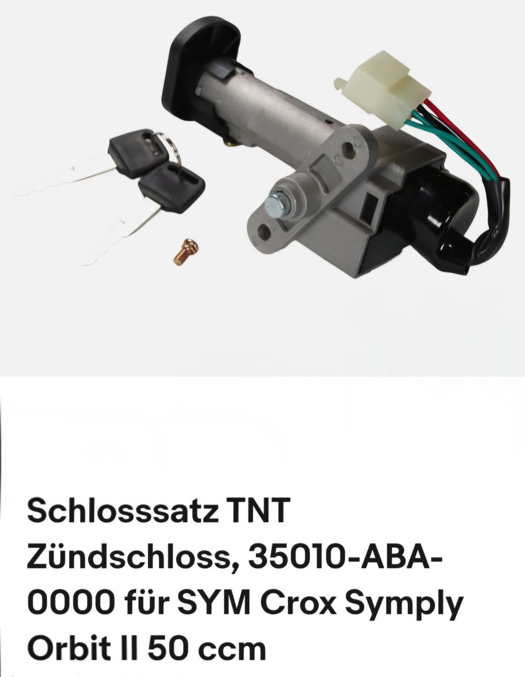 Sym Toutes les pièces pour scooter: sym zündschloss  – Neuf avec emballage d'origine à Basel par pip503