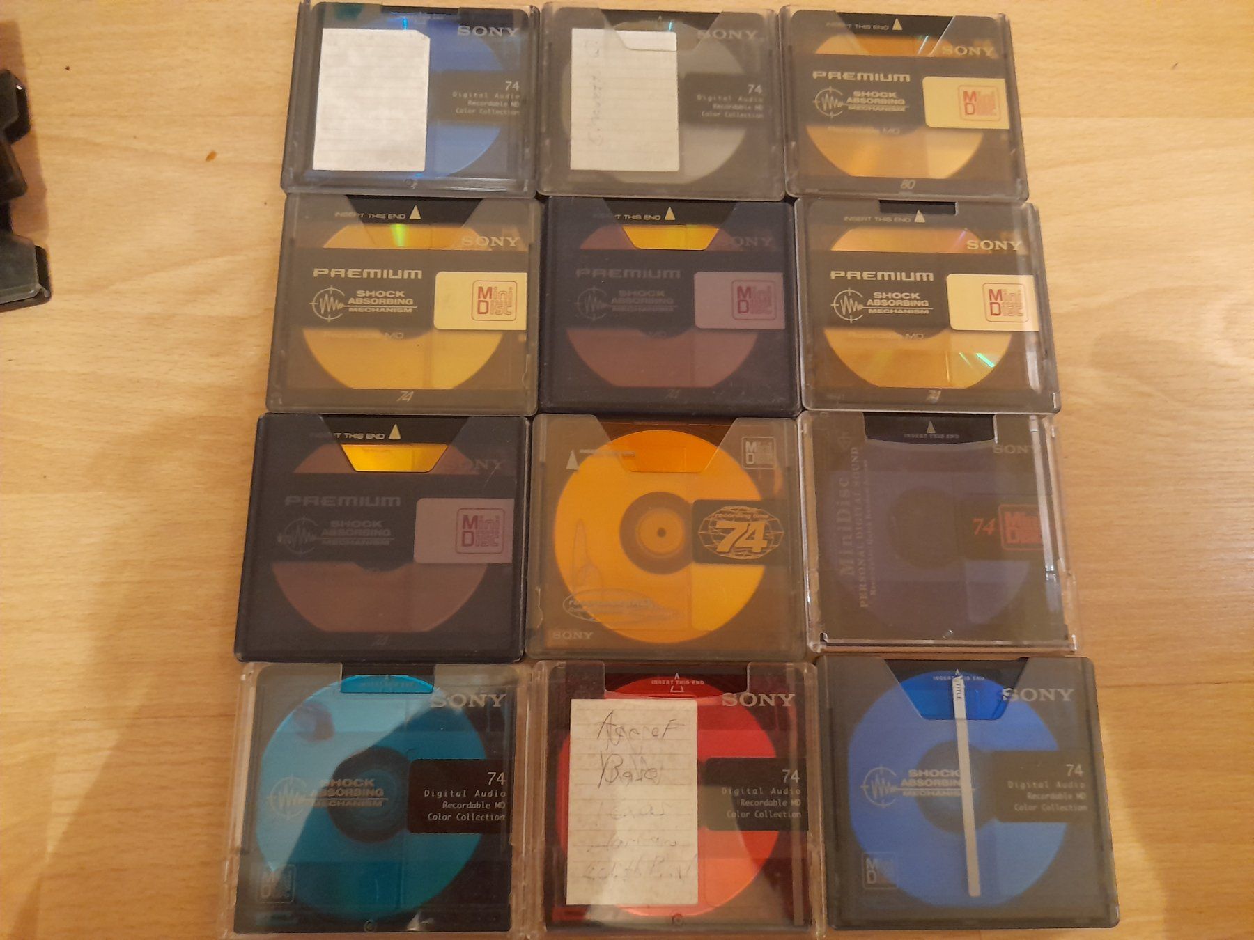 Sony Minidisc: 32 Sony Mini Disc (bespielt) – Gebraucht aus Lustmühle von chevi03 3