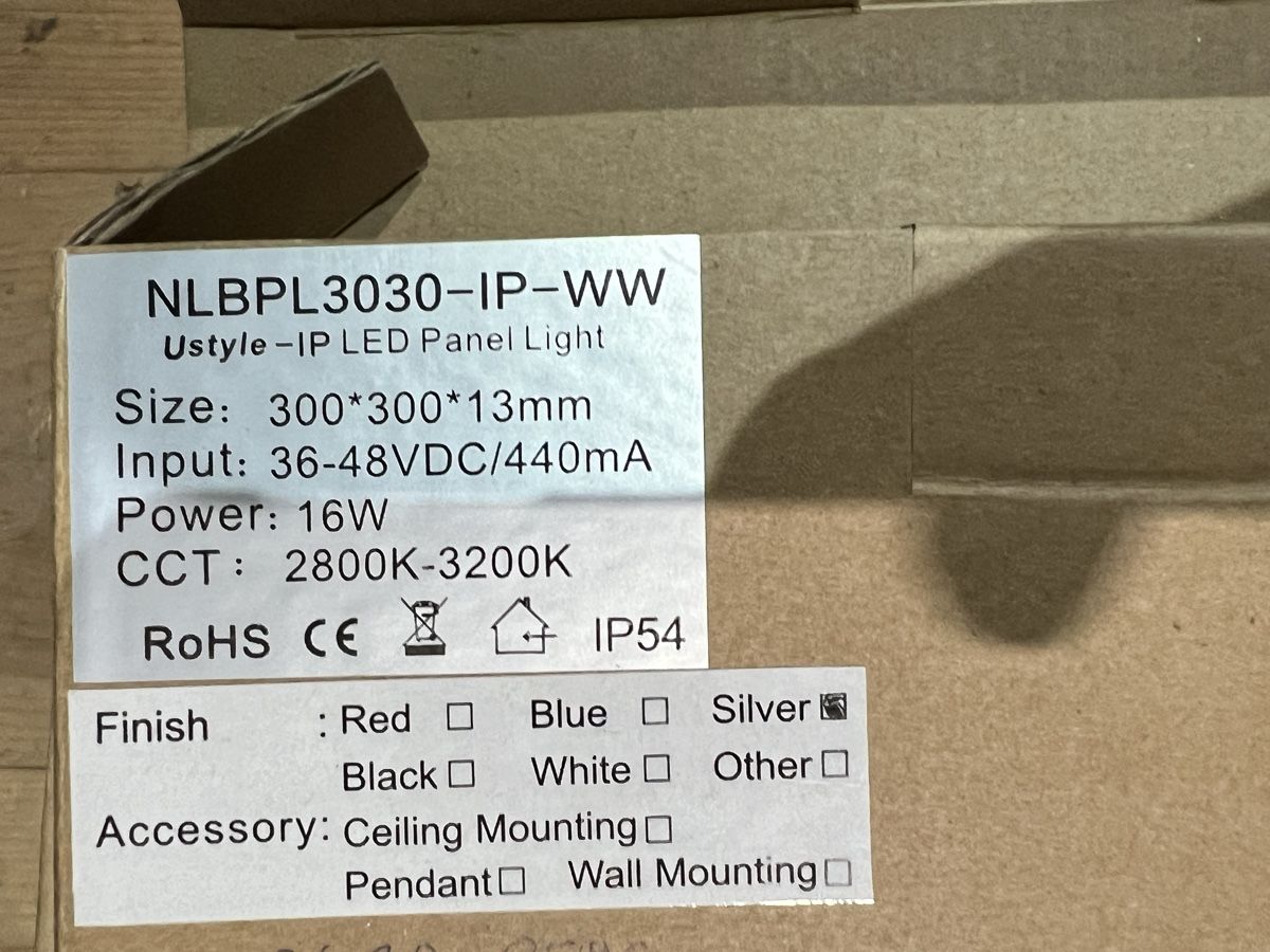 Lampadari & plafoniere: LED Panel Licht 30x30cm 16W - Neu & OVP – Nuovo e nell'imballaggio originale da Weinfelden venduto da AAAufloesungen 2