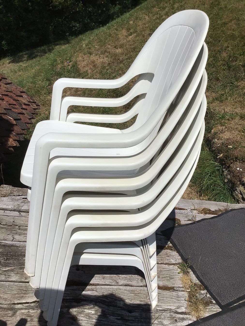 Stühle: Gartenstühle – Gebraucht aus arth von Tasalo 1