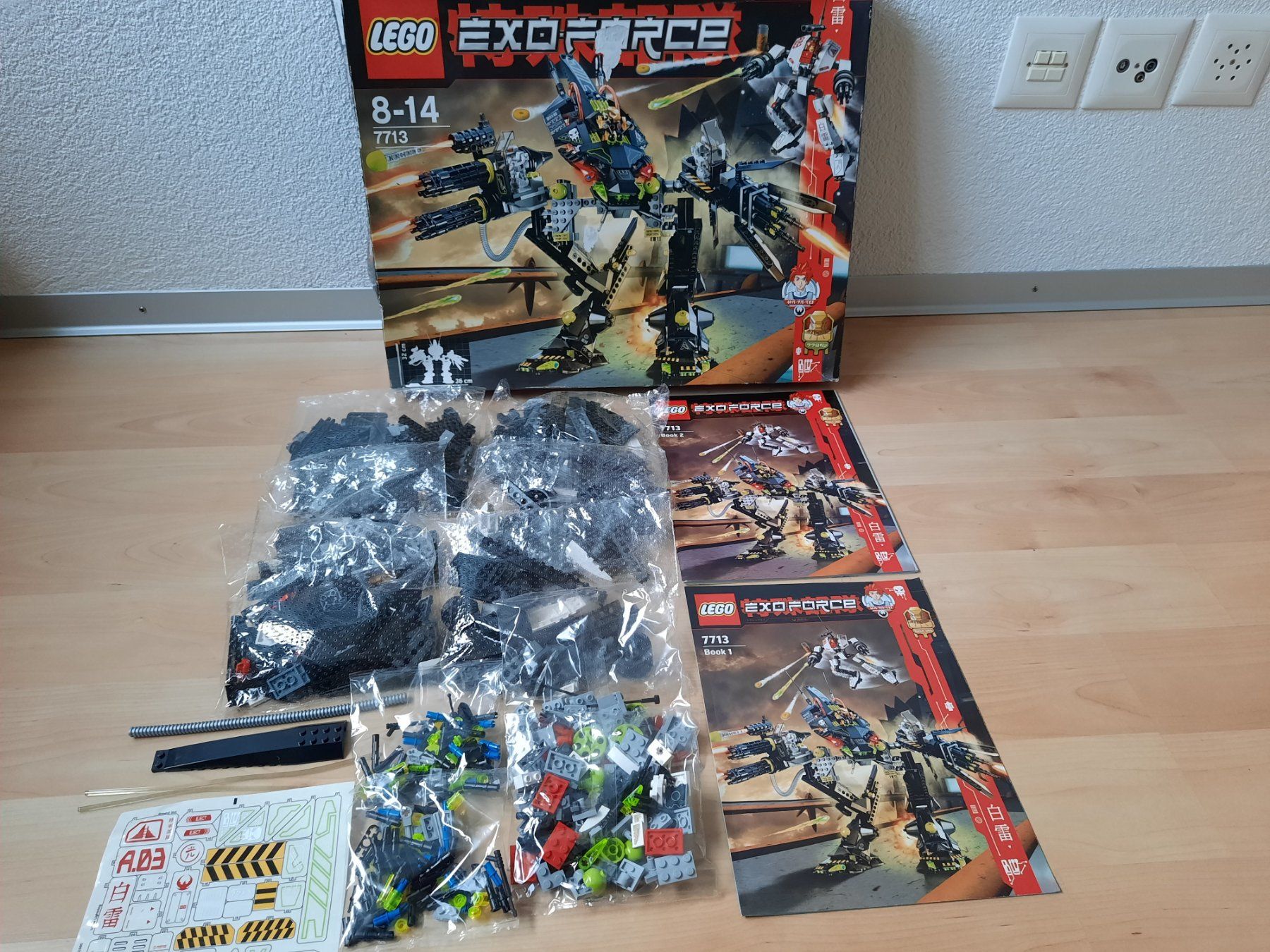 Lego Spielzeuge: Lego Exo Force 7713 Bridge Walker and White Lightning – Neu (gemäss Beschreibung) aus Burgdorf von  1