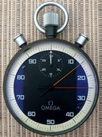Omega XL Rattrapante 65mm Stoppuhr Spli Schleppzeiger 6602