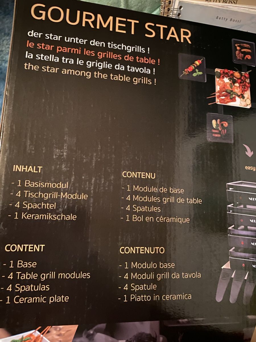 Set di piatti: Gourmet star – Nuovo e nell'imballaggio originale da Gretzenbach venduto da Cantate 1