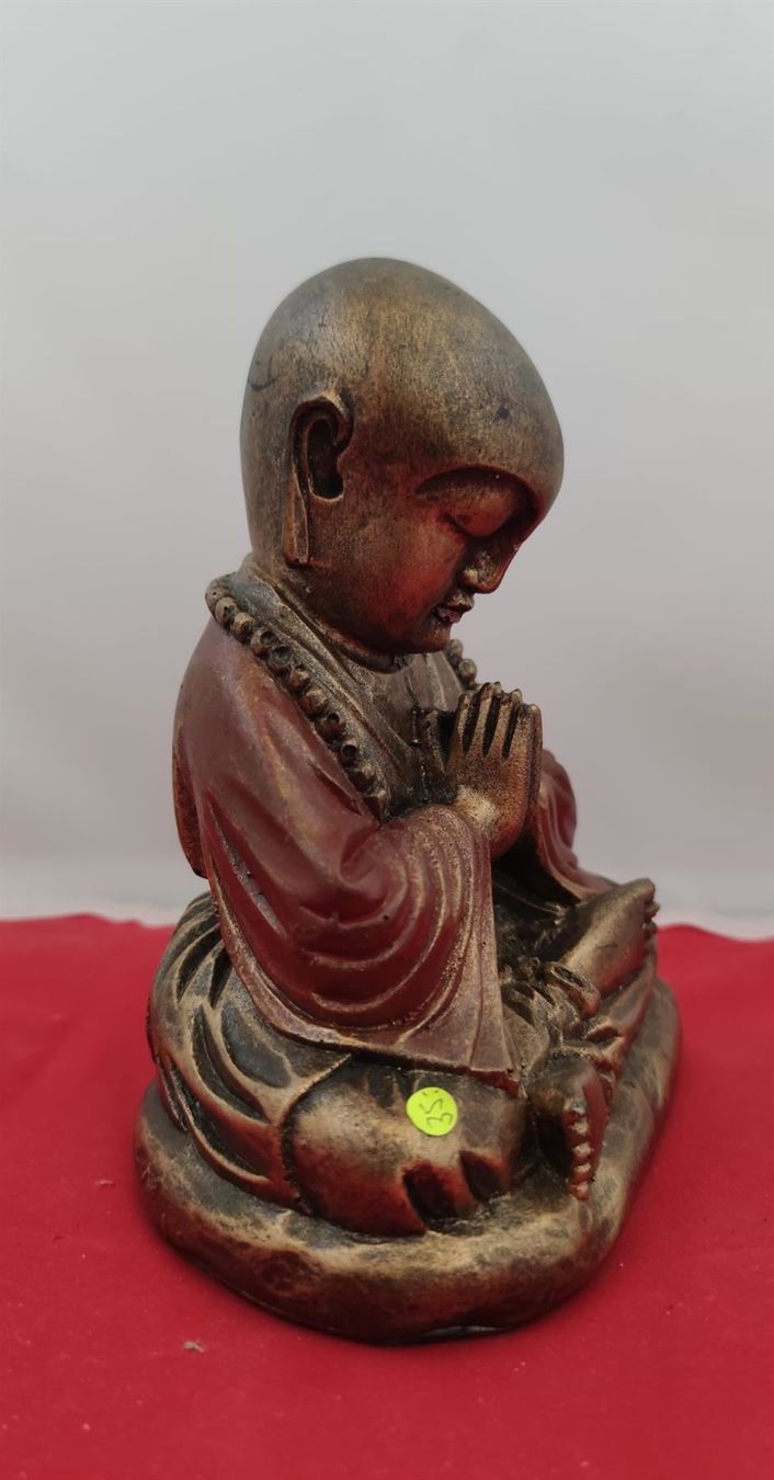 Skulpturen & Statuen: Shaolin Mönch in Meditation (Resin) /7 – Neu (gemäss Beschreibung) aus Basel von Shankar 2