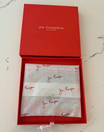 Ganz neues Jim Thompson Seidentuch Silk Scarf Foulard Schal