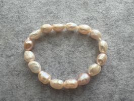 Perlenarmband, echt Perlen