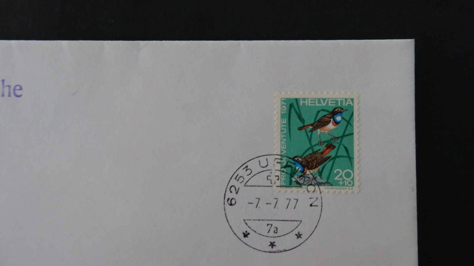 Tutti i francobolli: UFFIKON/LU Schnapszahl 7.7.77    36 – Usato da Anwil venduto da larks 1