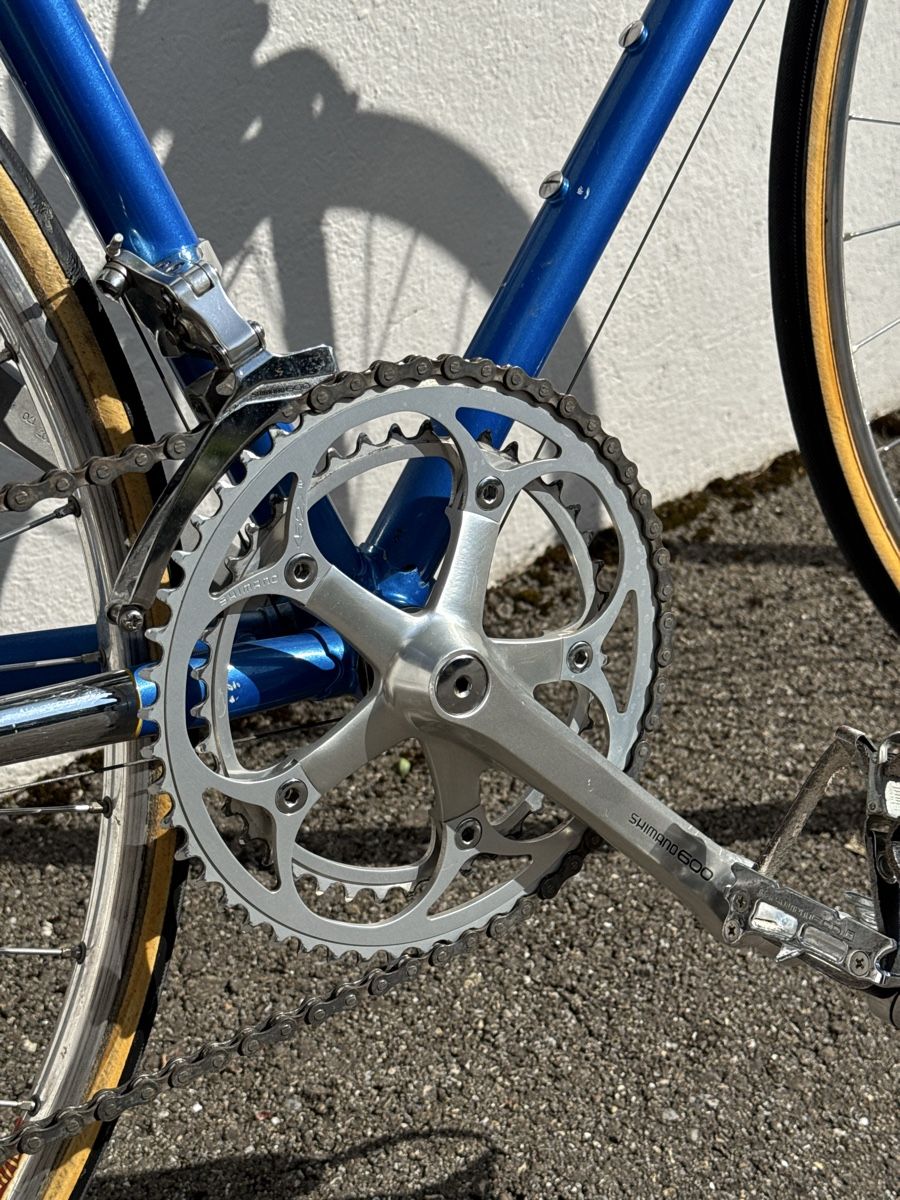 Velos: Klassisches Rennrad - Kobaltblau/ Chrom – Gebraucht aus Berg SG von cil_p8z9 3