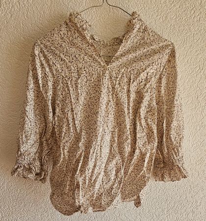 Pullover dentelle bohème T.34 neuf