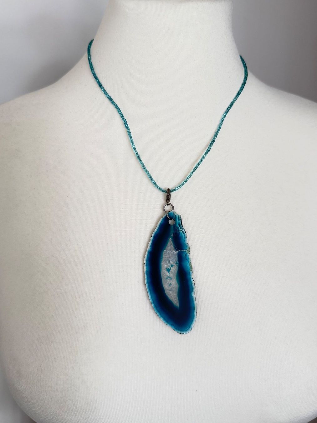 Colliers: Kette mit Stein blau – Neuf (Voir description) à Stansstad par InStyle8