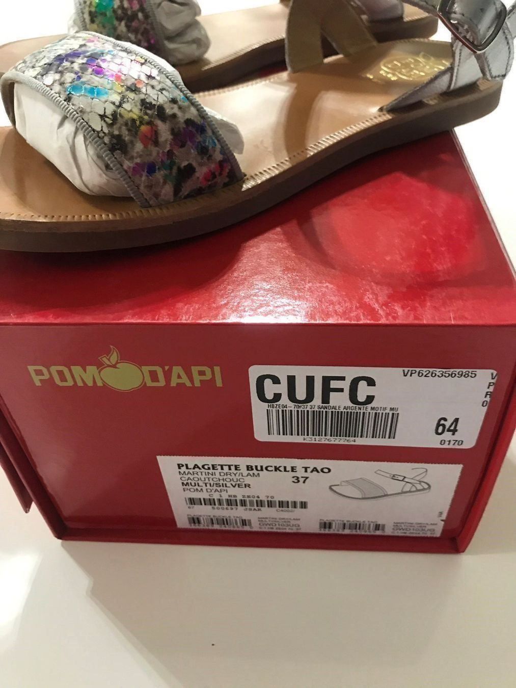Pom d'Api Scarpe per ragazze: Sandalen, POM D'API, Gr.37, Leder – Usato da Uster venduto da sanura01 3