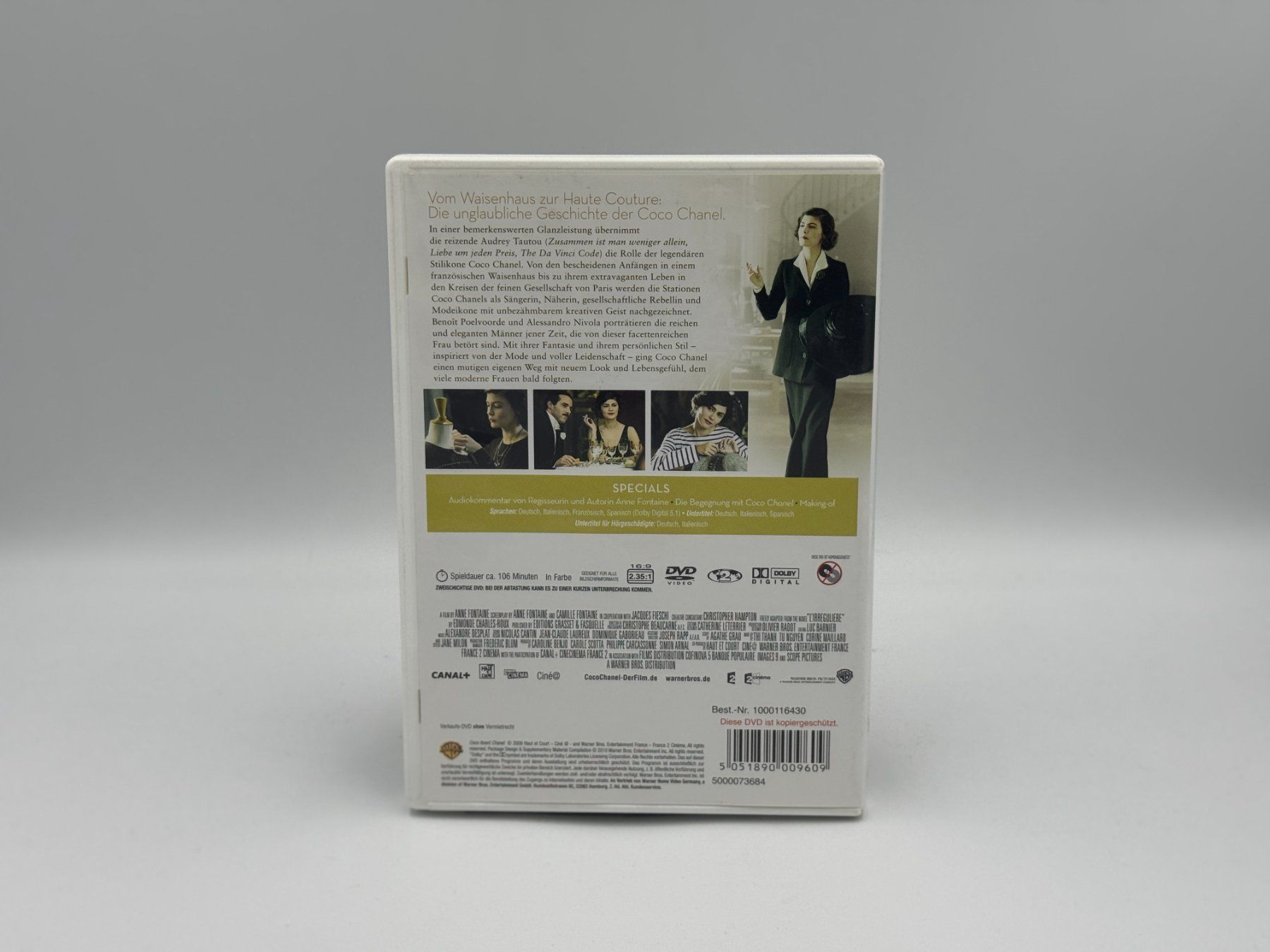Tutti i DVDs: COCO CHANEL - Versand A-Post nur CHF 2.50! – Usato da Siblingen venduto da the_92m7 1