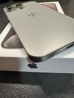 IPHONE 15 PRO MAX 256GB WHITE TITANIUM WIE NEU / AKKU 90%