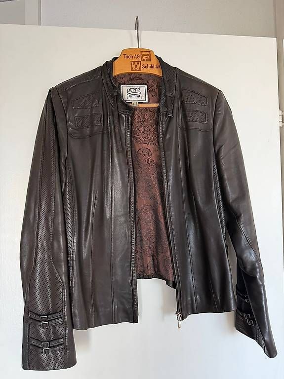 Giacche: Lederjacke braun – Usato da Stettlen venduto da Sim78one