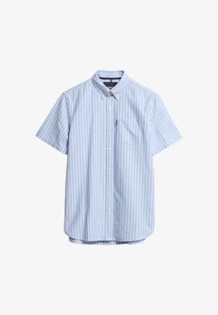Superdry Hemd - broker blue stripe - Fabrikneu und OVP