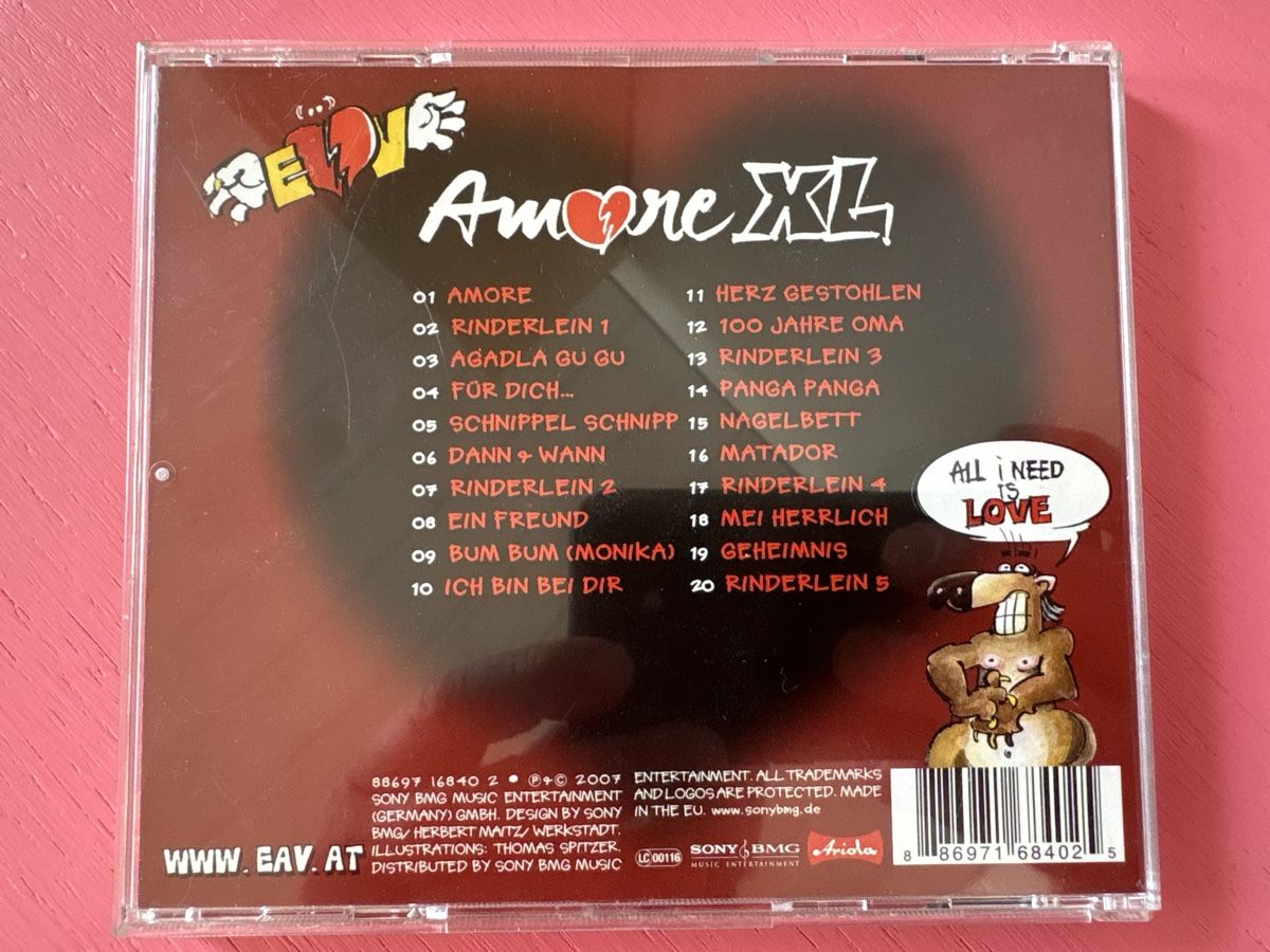 CD: Erste Allgemeine Verunsicherung - Amore XL – Usato da Lützelflüh-Goldbach venduto da Deiv4 1