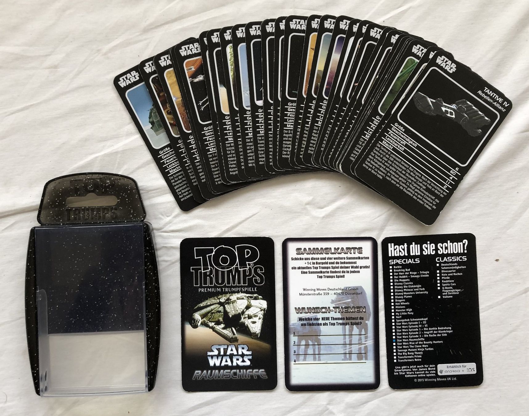 Spiele: TOP TRUMPS - Quartett - STAR WARS - THE CLONE WARS – Gebraucht aus Schaffhausen von  1