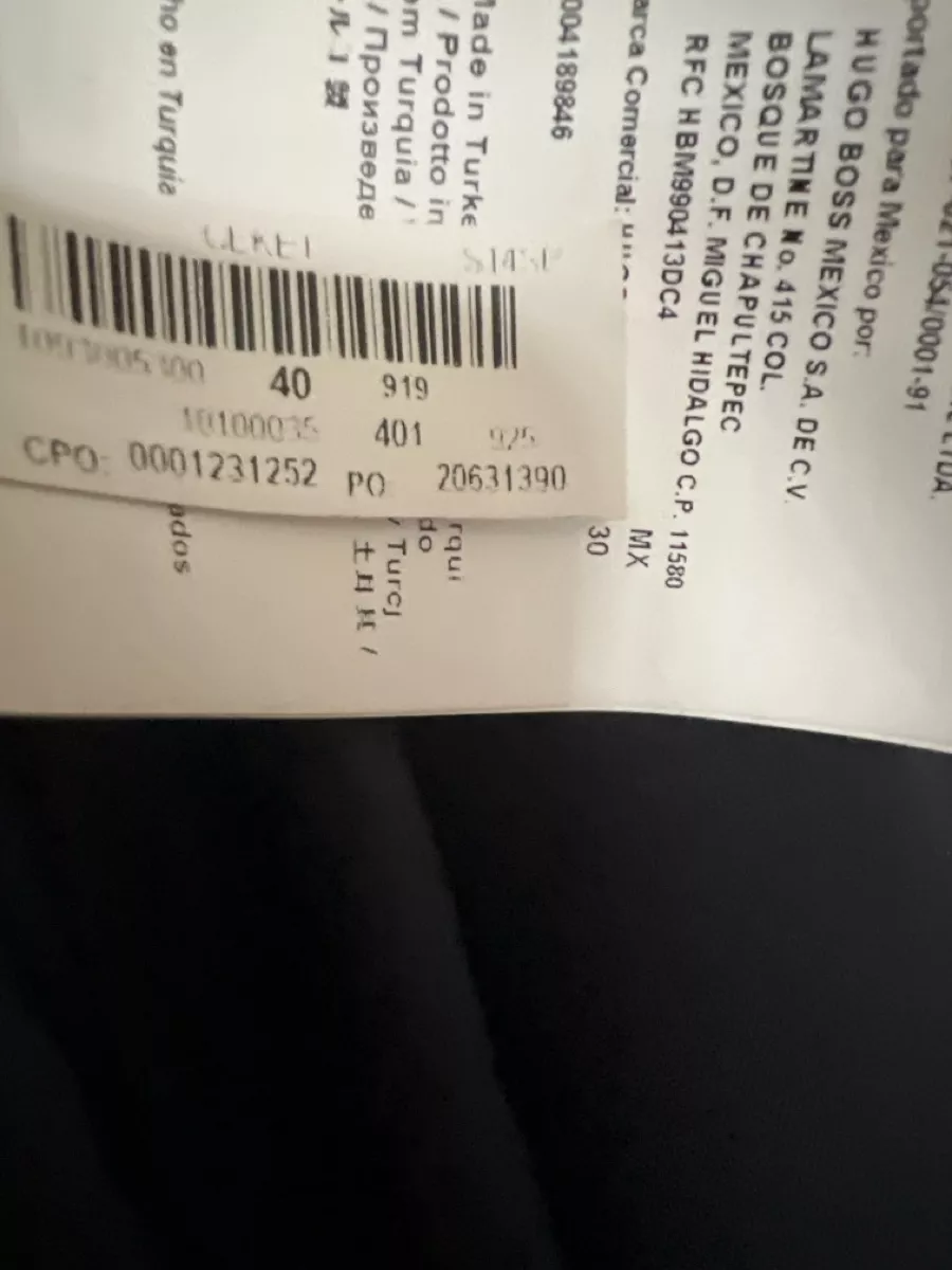 Veste Bomber Bleu Marine Hugo Boss Taille M - Occasion Très Bon état
