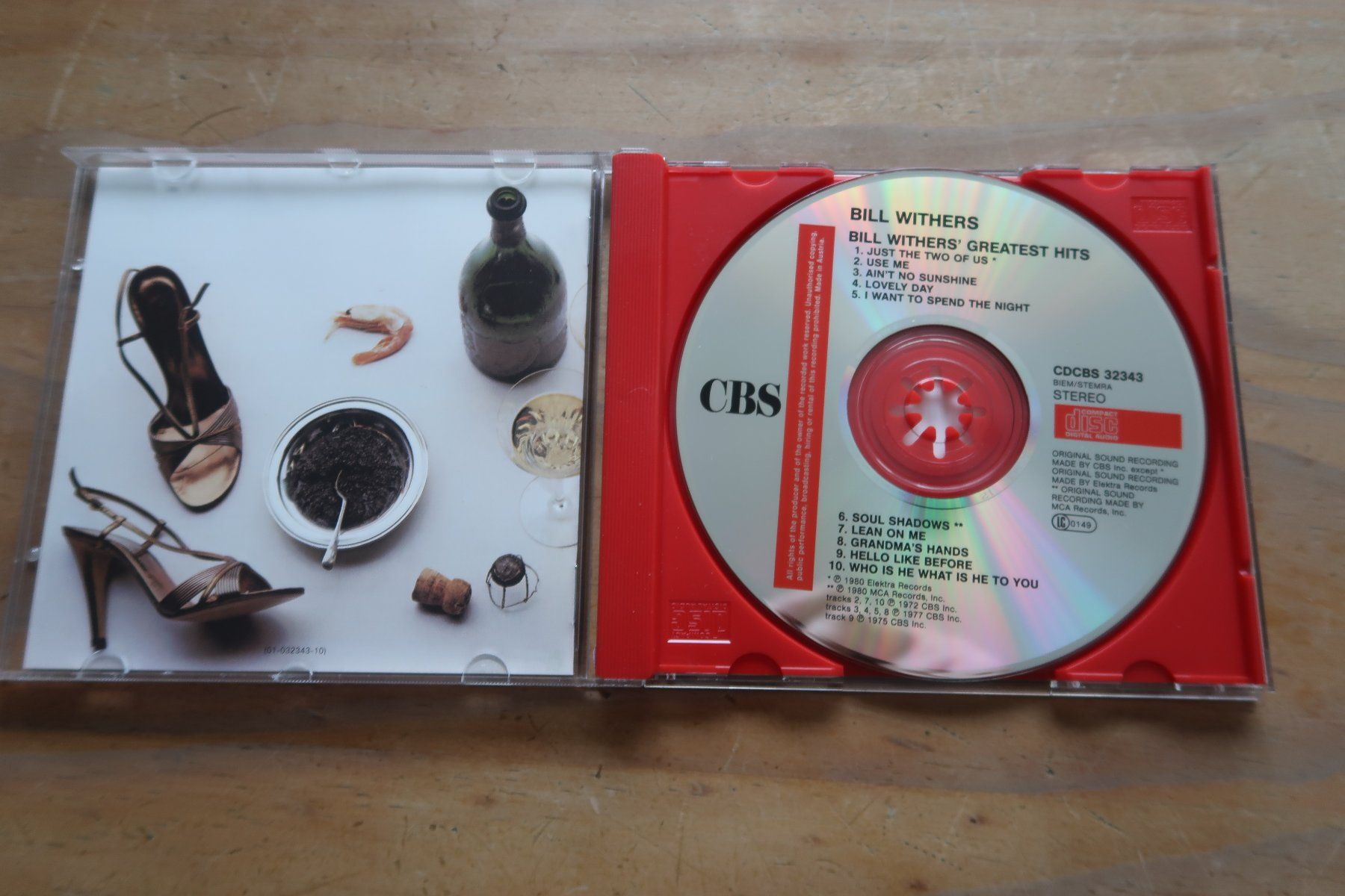 CD: BILL WITHERS' GREATEST HITS - CD – Usato da Basel venduto da Patiscat 3