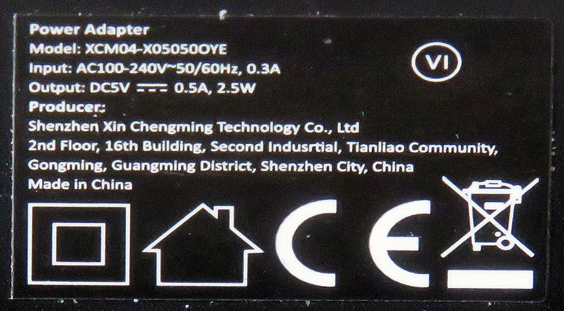 Caricabatterie: Ladegerät mit C-Type Stecker: 5V / 500mA – Nuovo (secondo la descrizione) da Untersiggenthal venduto da Zarkok 1