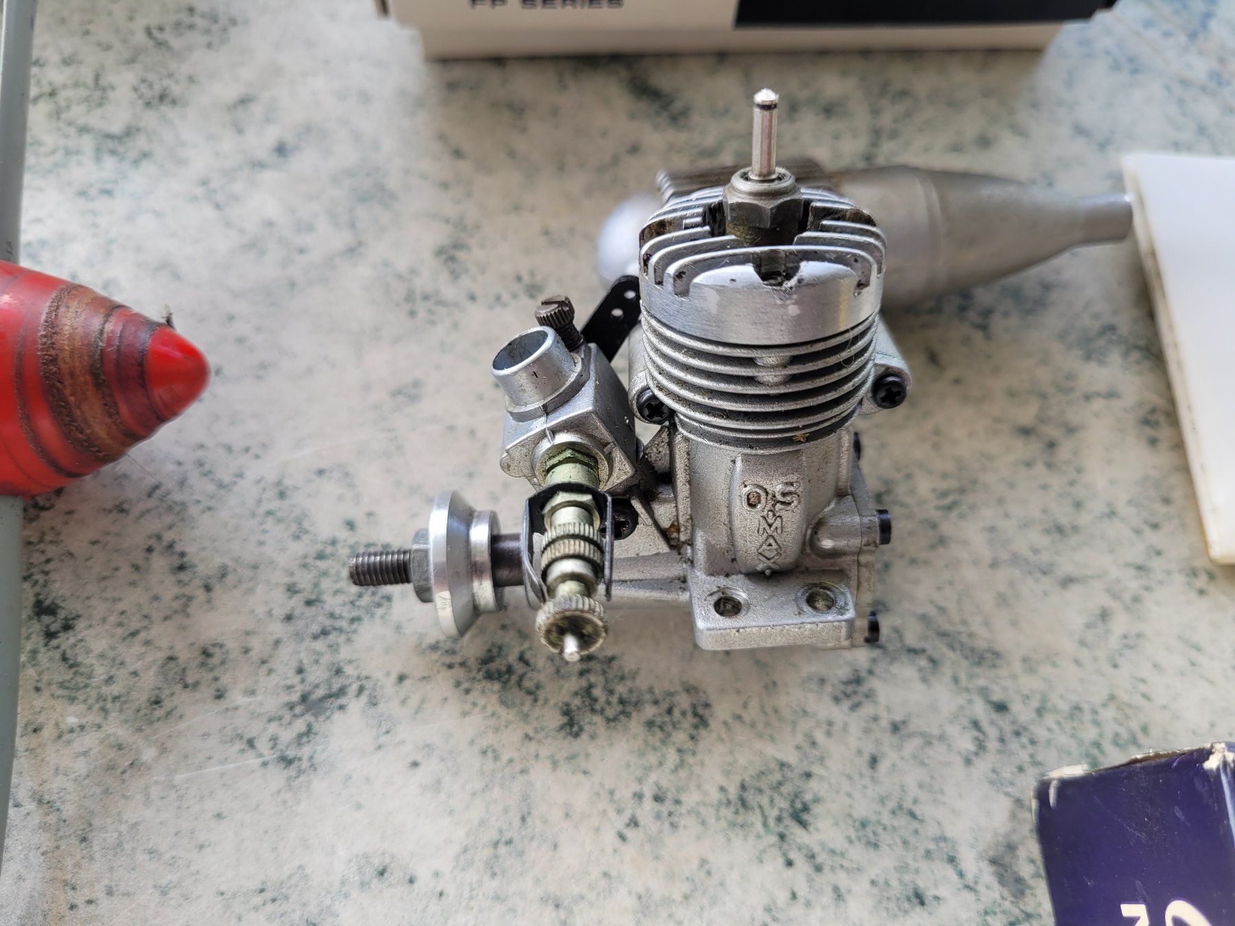 Modellismo RC: Lot OS Max Motoren, zum herrichten, oder Ersatzteile – Difettoso da Winterthur venduto da testi67 4