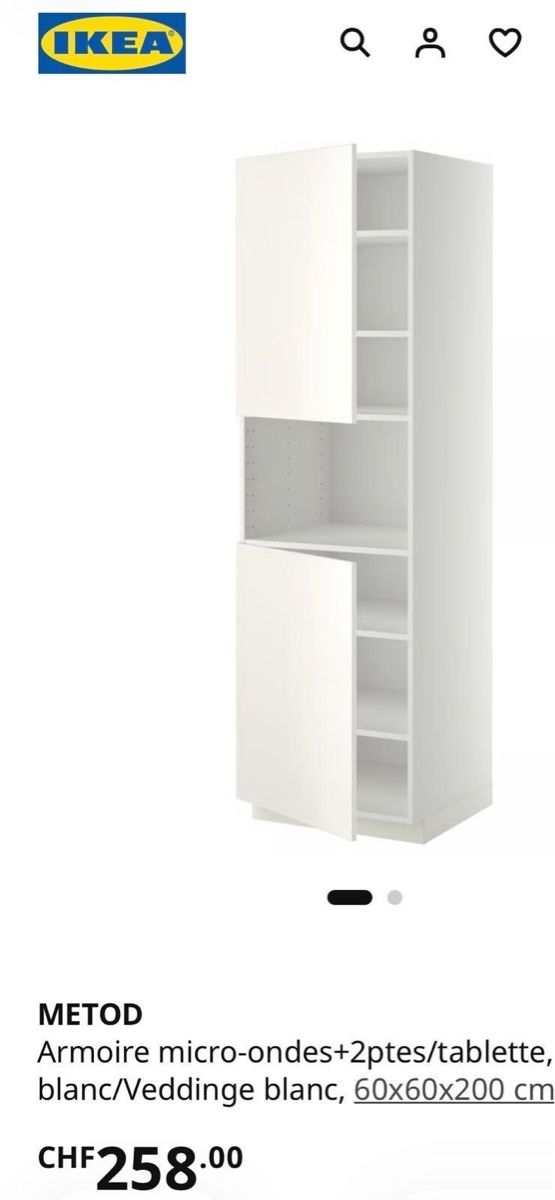 Schränke: Armoire micro-ondes – Gebraucht aus Finsterhennen von Sam84car