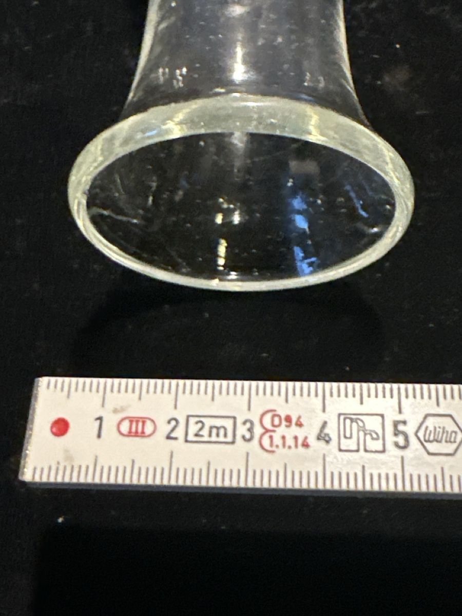 Glasi Hergiswil Caraffe: Antike Glas Karaffe 0.5 Liter,  Nw3, 1915 – Usato da Zürich venduto da Chaeffeler 4
