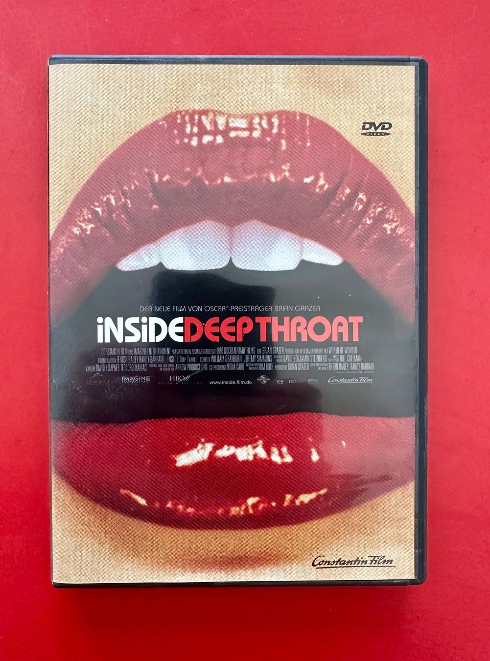 Tutti i DVDs: "INSIDE DEEP THROAT"  Dokumentarfilm DVD – Usato da Zürich venduto da EYEBOOKS