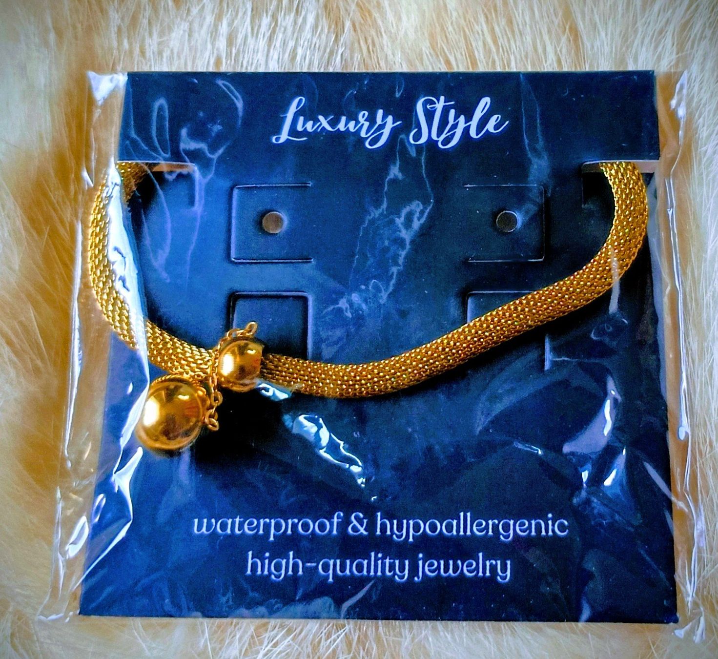 Catenine: Collier doré avec pendentif boule - Élégance intemporelle – Nuovo e nell'imballaggio originale da Gimel venduto da SimoneTata 1