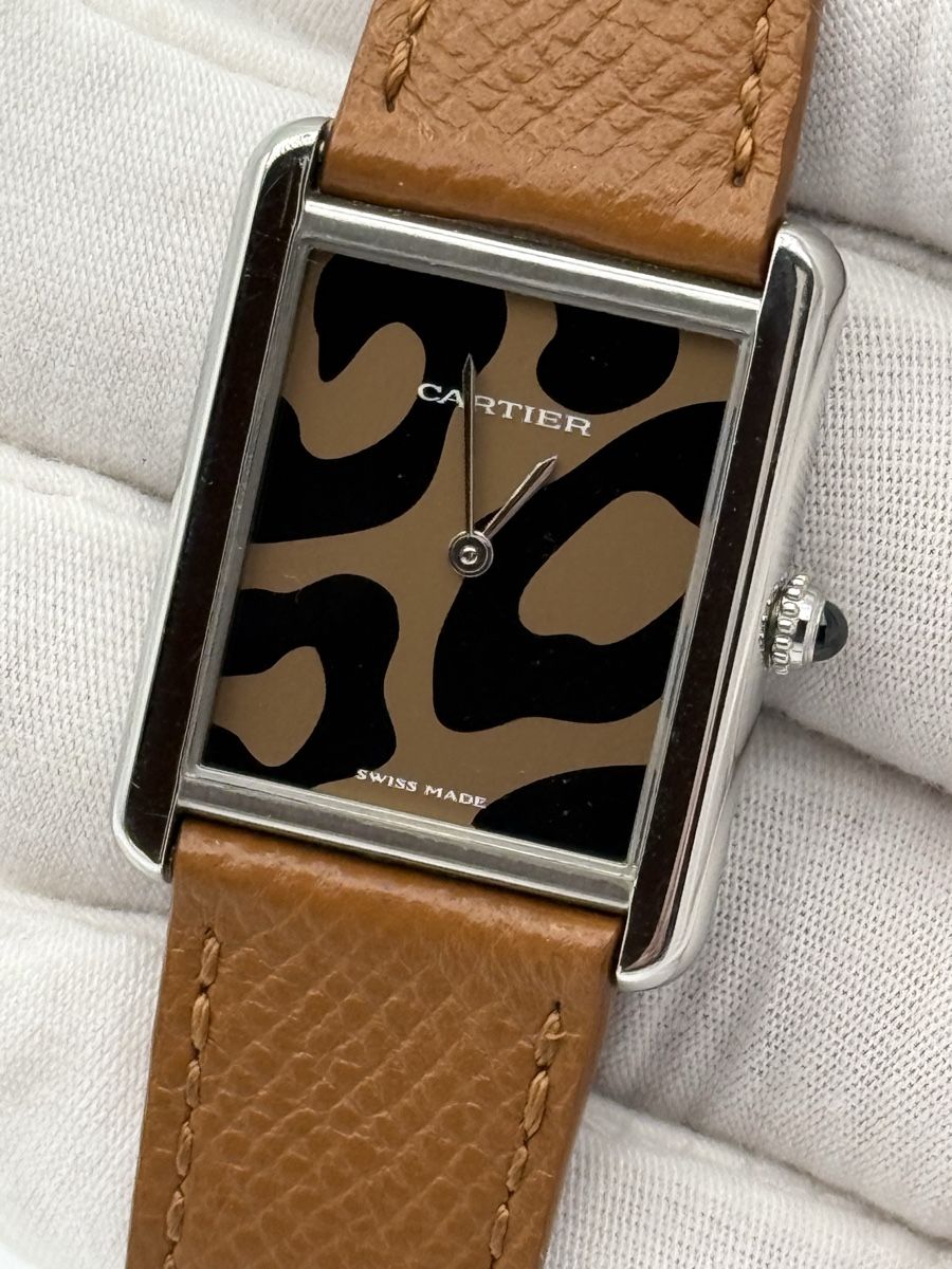 Cartier Orologi: Cartier Tank Solo Leopard Full Set – Usato da Lugano venduto da Superstudiolugano 6