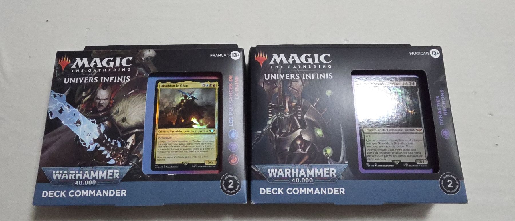 Magic The Gathering Carte collezionabili: MTG Commander Magic the gathering Warhammer 40000 – Nuovo e nell'imballaggio originale da La Chaux-de-Fonds venduto da Oxydro