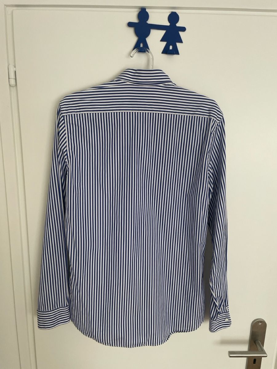 Camicie: Parklane Camicia a Righe Blu e Bianche,, M – Usato da Bellinzona venduto da remarema 4