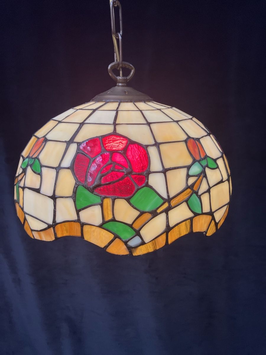 Lampadari & plafoniere: Tiffany stil Deckenlampe Top Zustand – Usato da Zürich venduto da Artnuvo 2