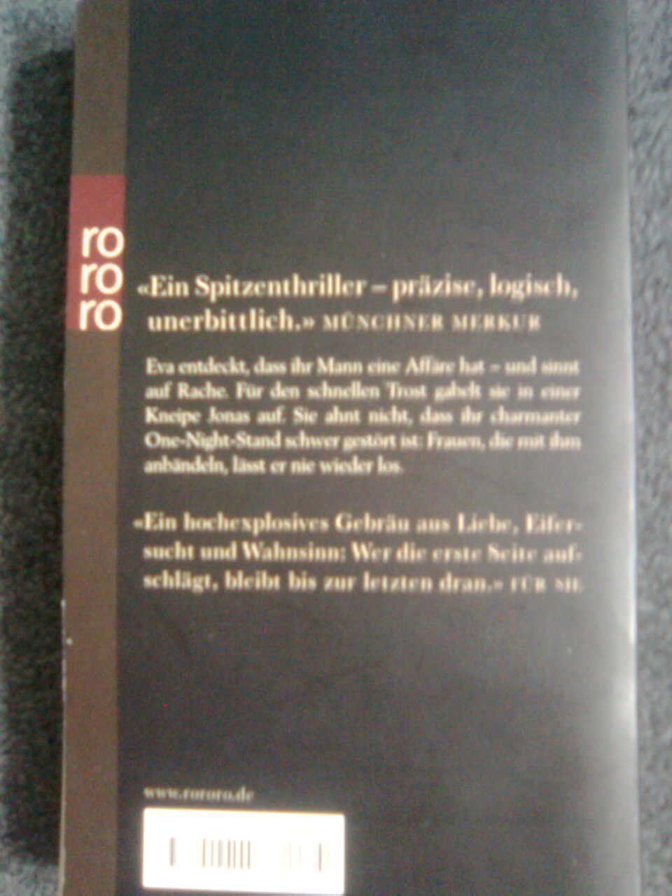 Libri: Karin Alvtegen Der Seitensprung – Usato da Basel venduto da Alacant 2
