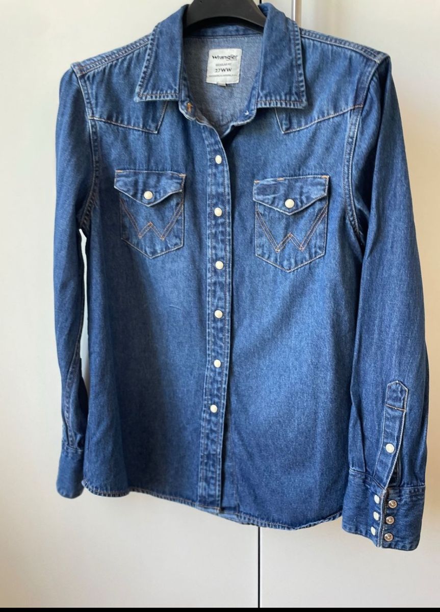 Levi's Camicette: Chemise en Jeans Wrangler – Nuovo (secondo la descrizione) da Glion venduto da carolineMV 2