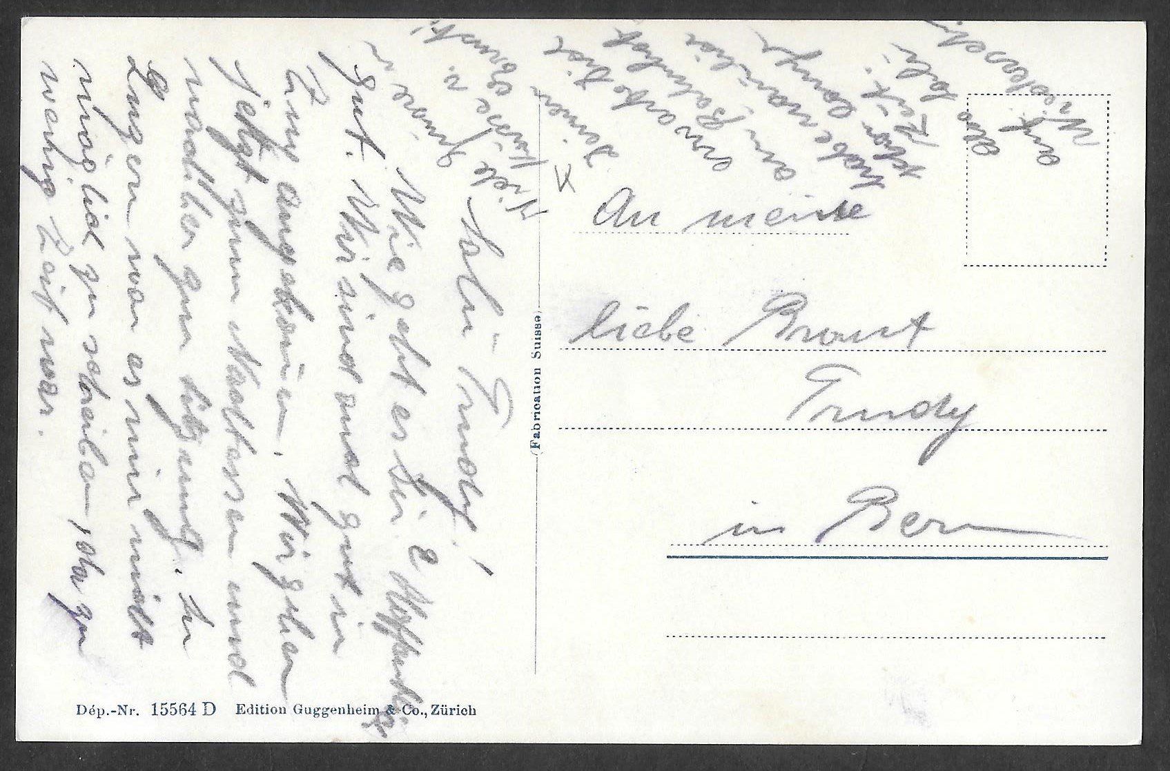 Cartoline postali: Zug Gesamtansicht mit Alpen – Usato da Olten venduto da clotaldi 1