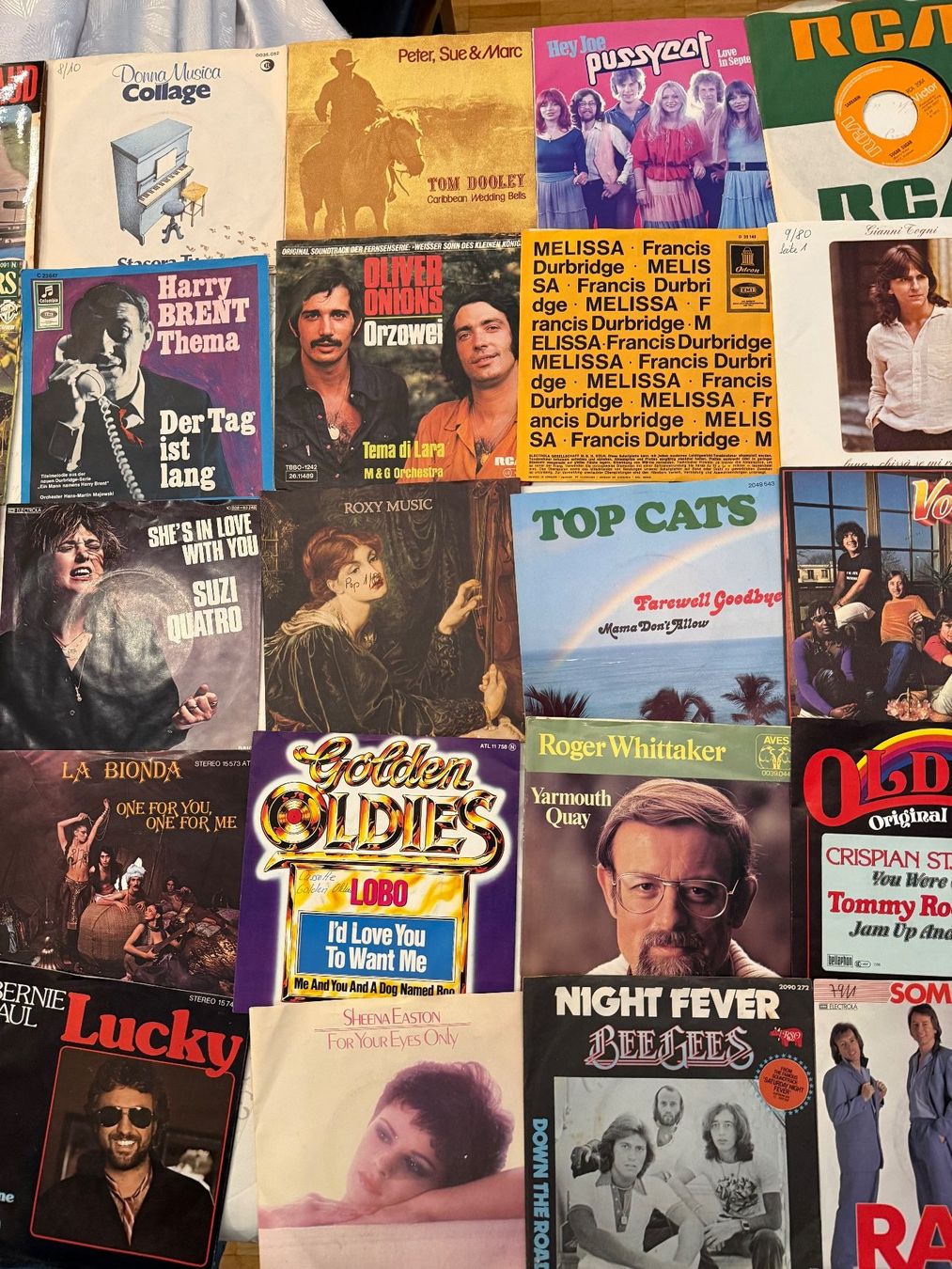 Dischi in vinile: 35 Singles Pop/Vintage - 1 – Usato da Zürich venduto da fehlton 2