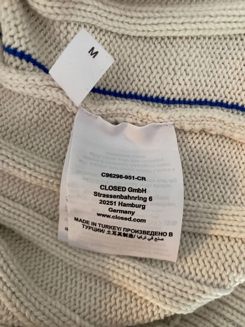 Closed Pullover & Sweatshirts: Damen Strickpullover beige Grösse M guter Zustand – Gebraucht aus Oberriet SG von Schwalbenstein 3