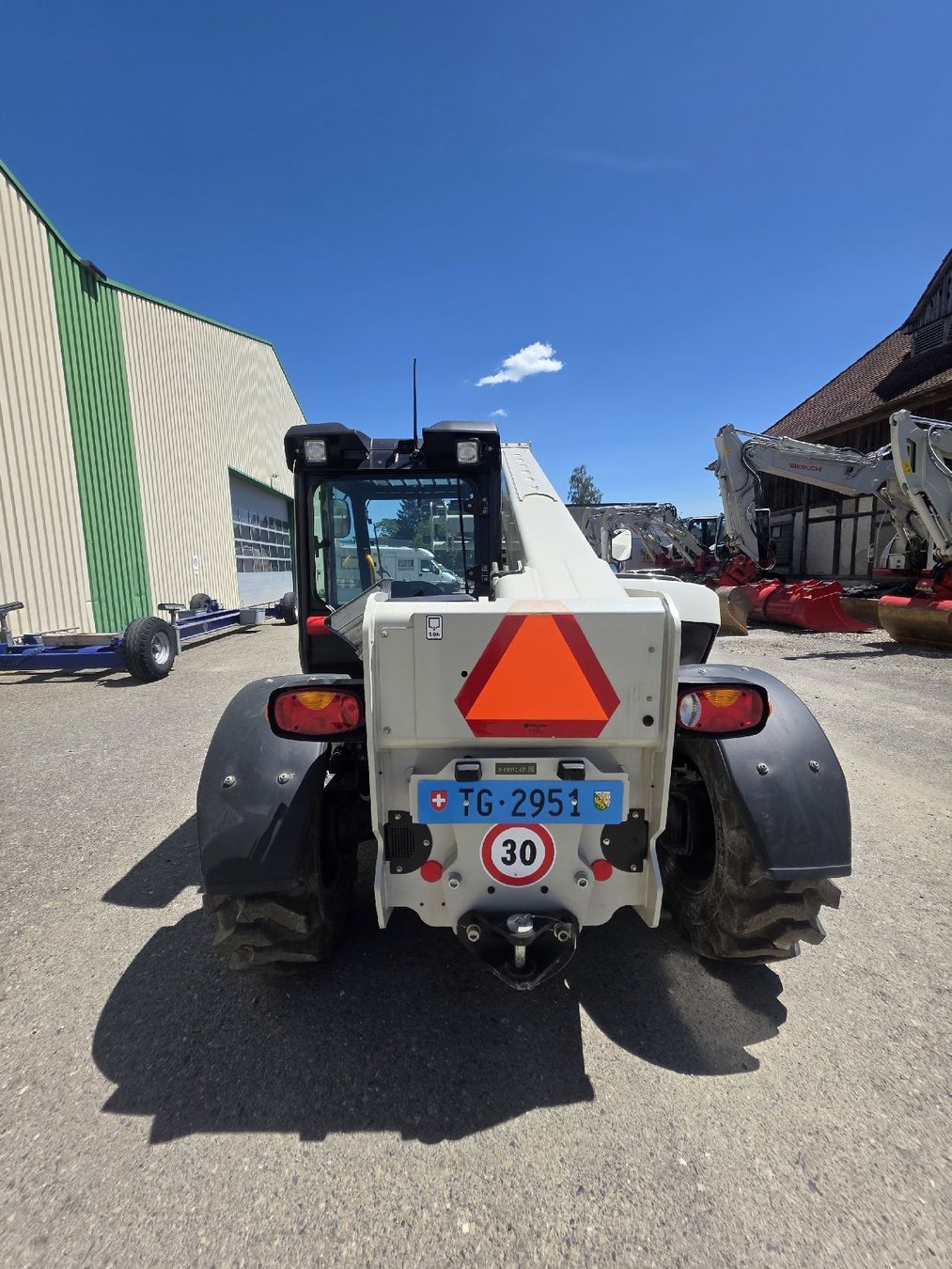 Jcb Hoflader: Teleskoplader JCB 525-60 Hi-Viz – Gebraucht aus Lengwil von x-rent 3