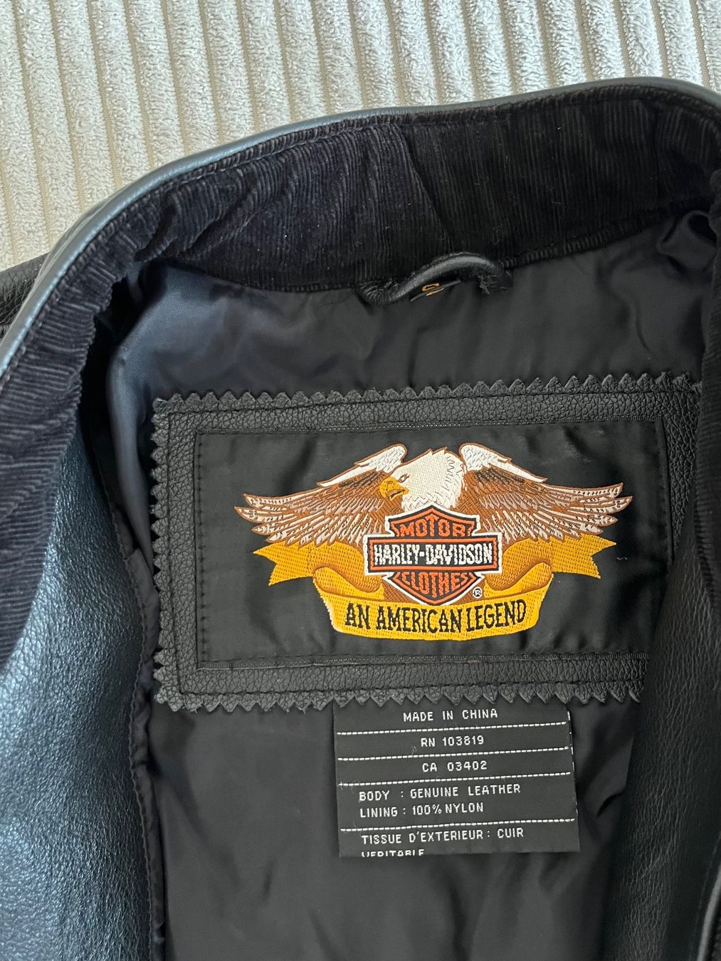 Harley-Davidson Giacche: Harley Davidson Motorradjacke Leder – Usato da Steffisburg venduto da moa_5m7z 3